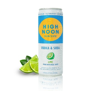 Image of High Noon, vodka and soda can