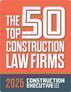 Construction Executive 2025 Top-50 Law Firm