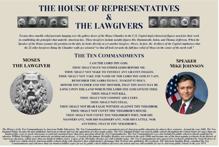 The House of Representatives & The Lawgivers