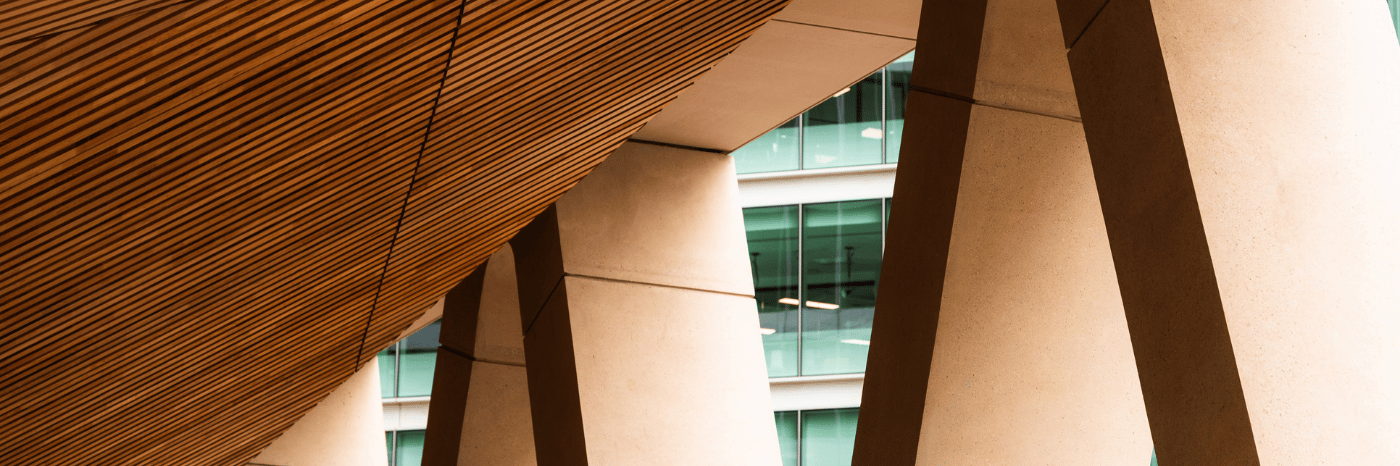 Modern abstract architecture in the city