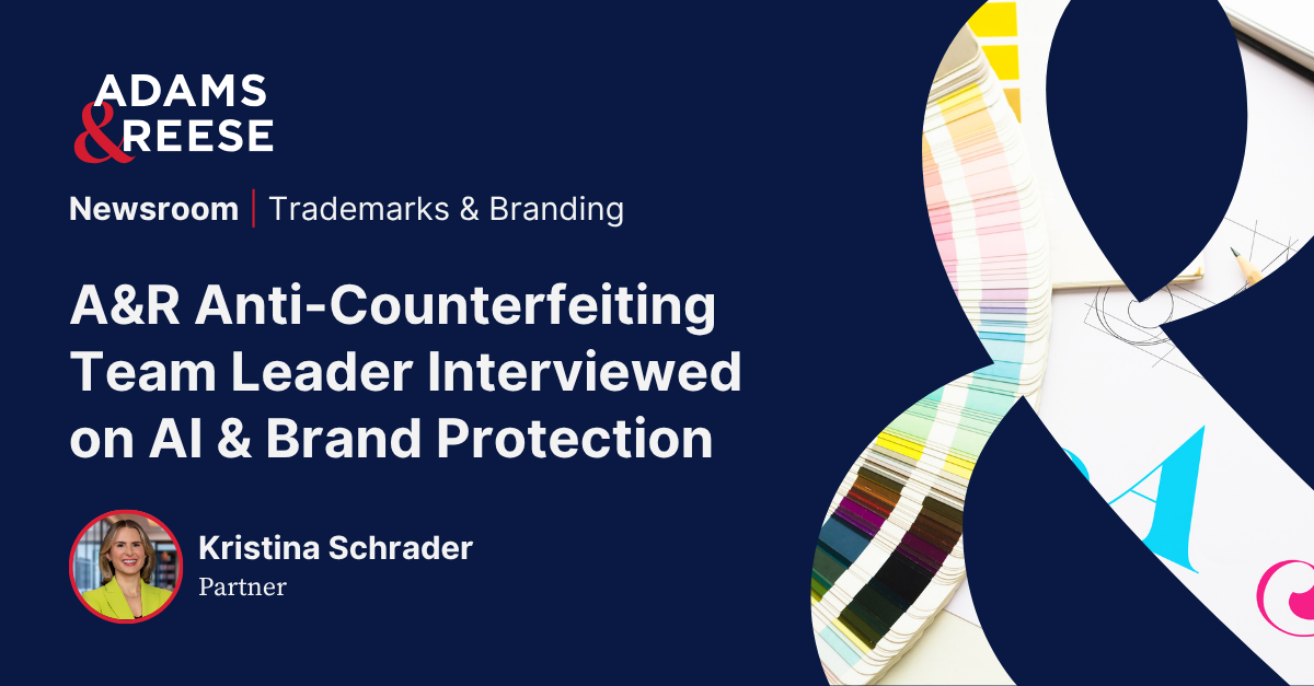Anti-Counterfeiting Team Leader Interviewed on AI & Brand Protection